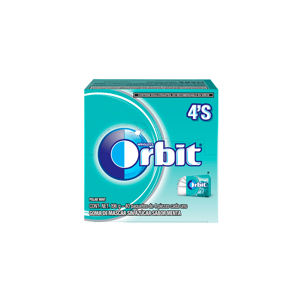 ORBIT MEGA 4 POLAR MINT 24/40