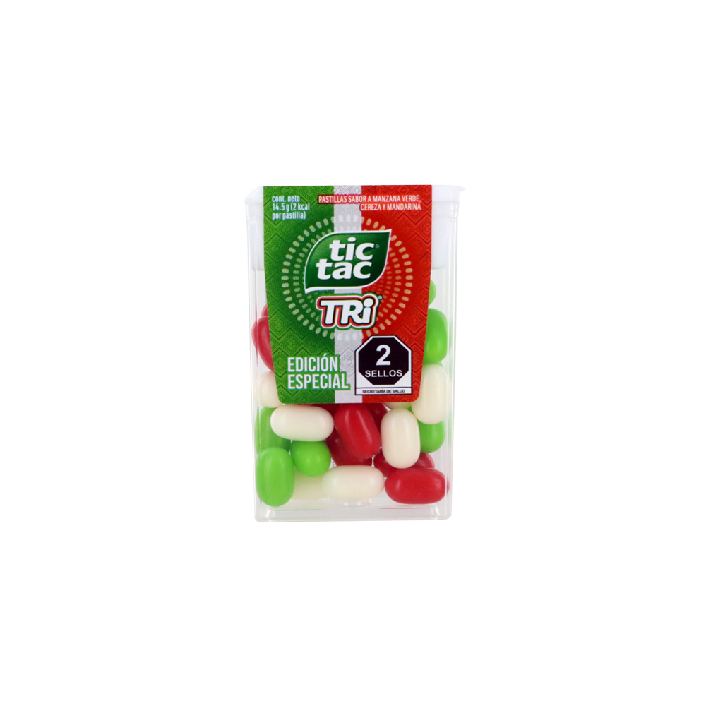 TIC TAC TRICOLOR 12/12PZ