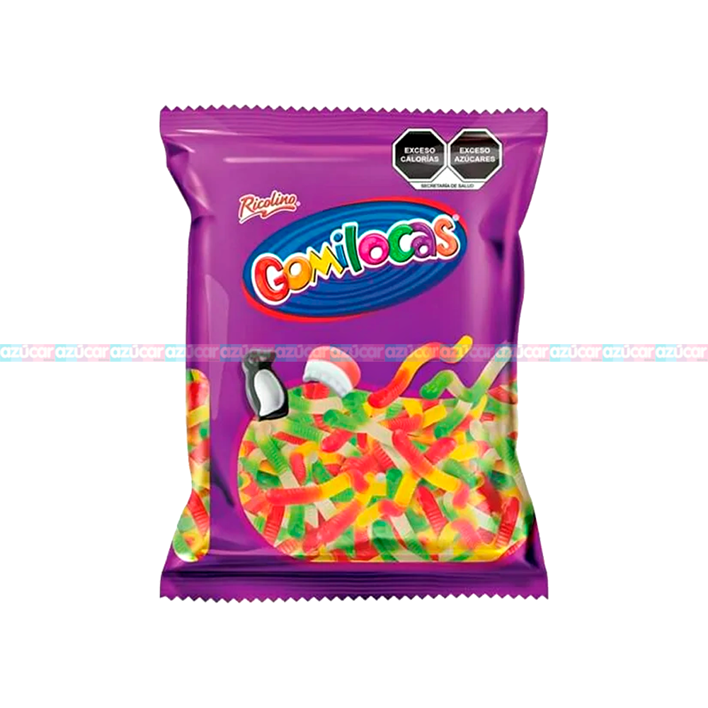 GOMILOCAS GUSANOS BICOLOR 10/1K