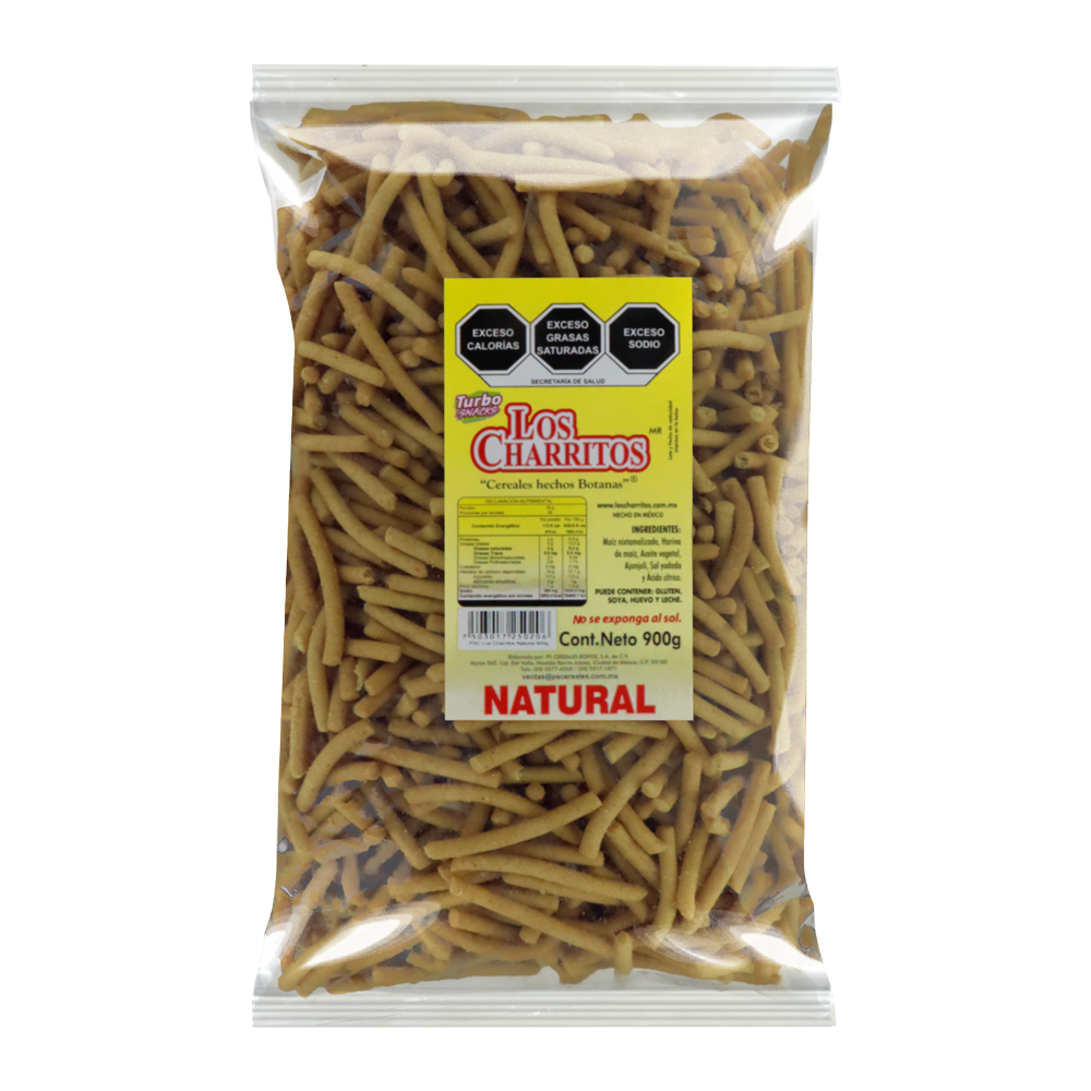 LOS CHARRITOS NATURAL 10/900GRS