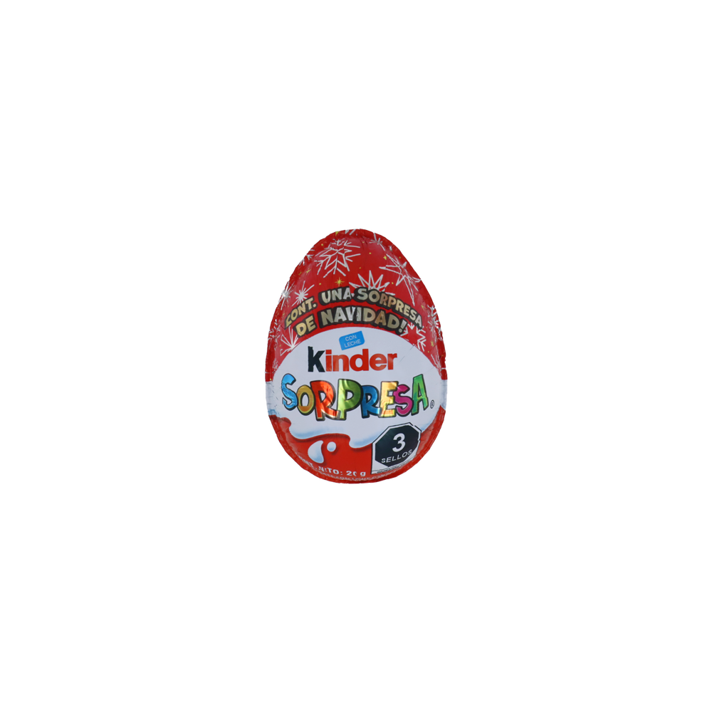 KINDER NAVIDAD T-8 12/8PZ