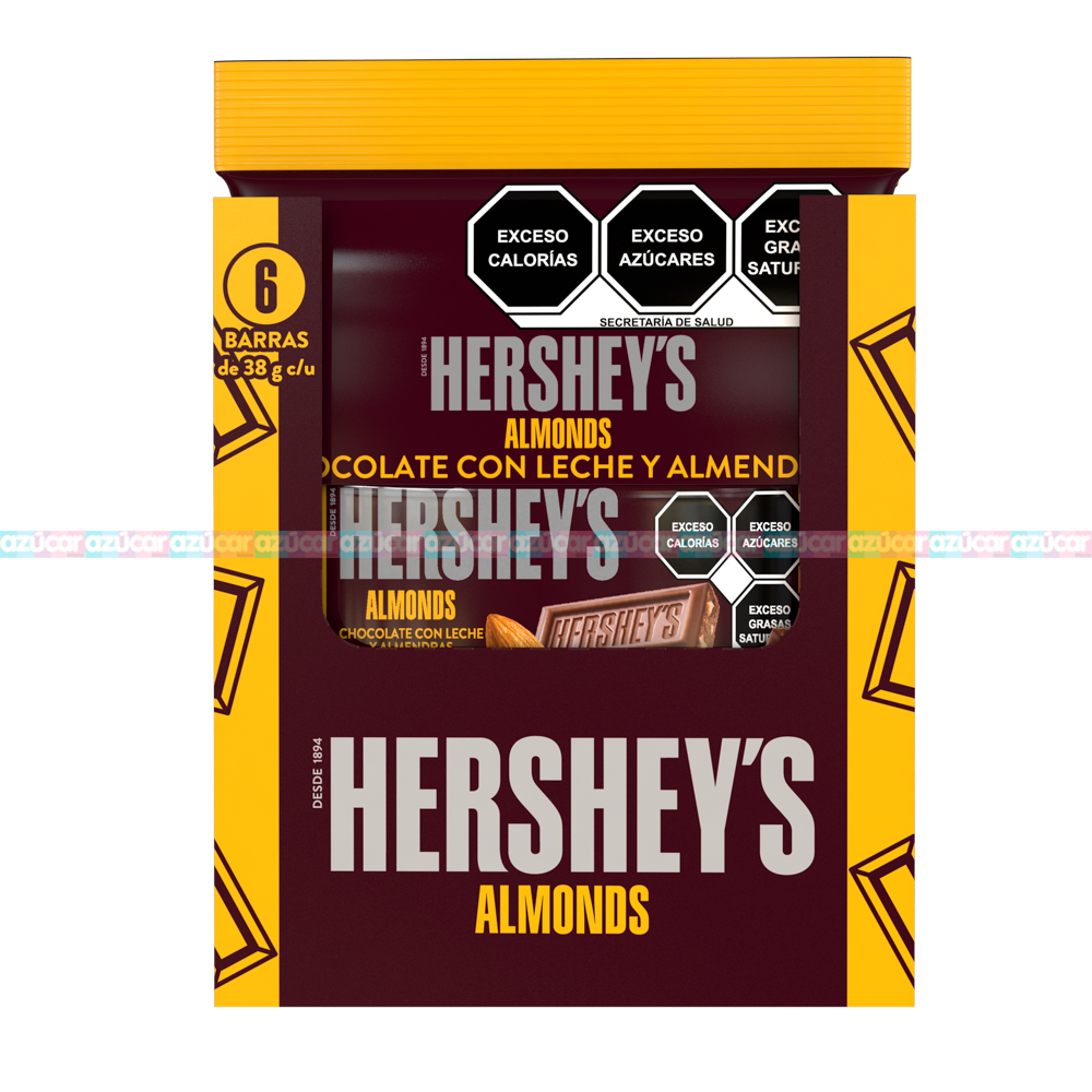 HERSHEY ALMENDRA 14/6