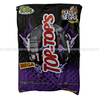 TOP TOPS 52G SALSA NEGRA 8/10