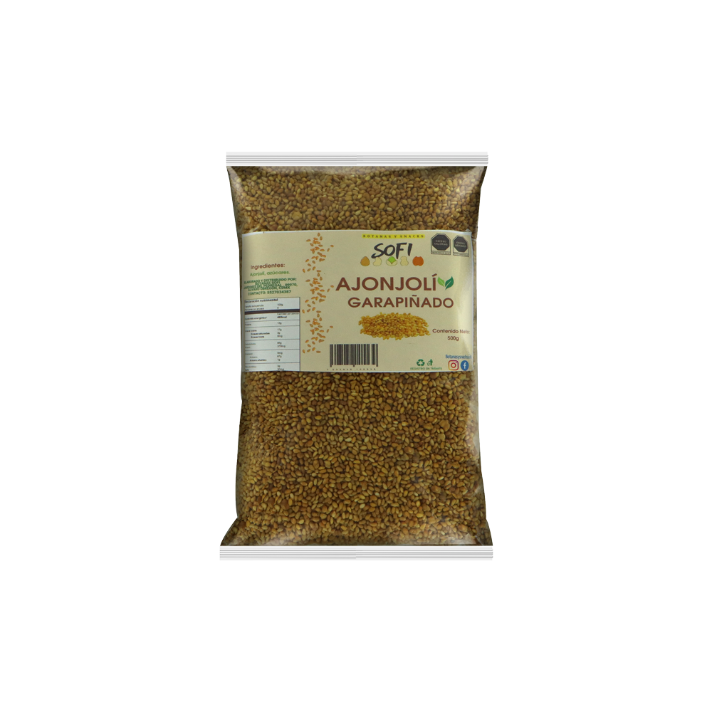 SOFI AJONJOLI GARAPIÑADO 20/500 G