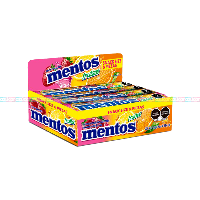 MENTOS FRUTAS F P 6P 20/20