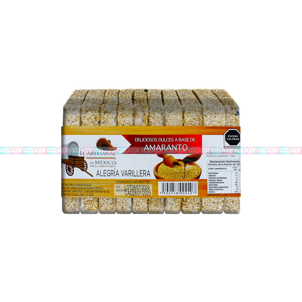 ALEGRIA VARILLERA 20/10