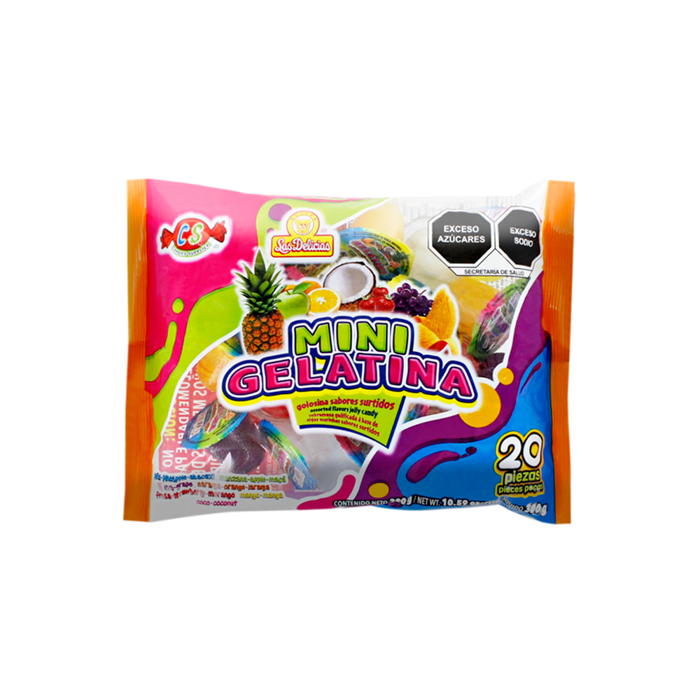 MINI GELATINA BOLSA 40/20