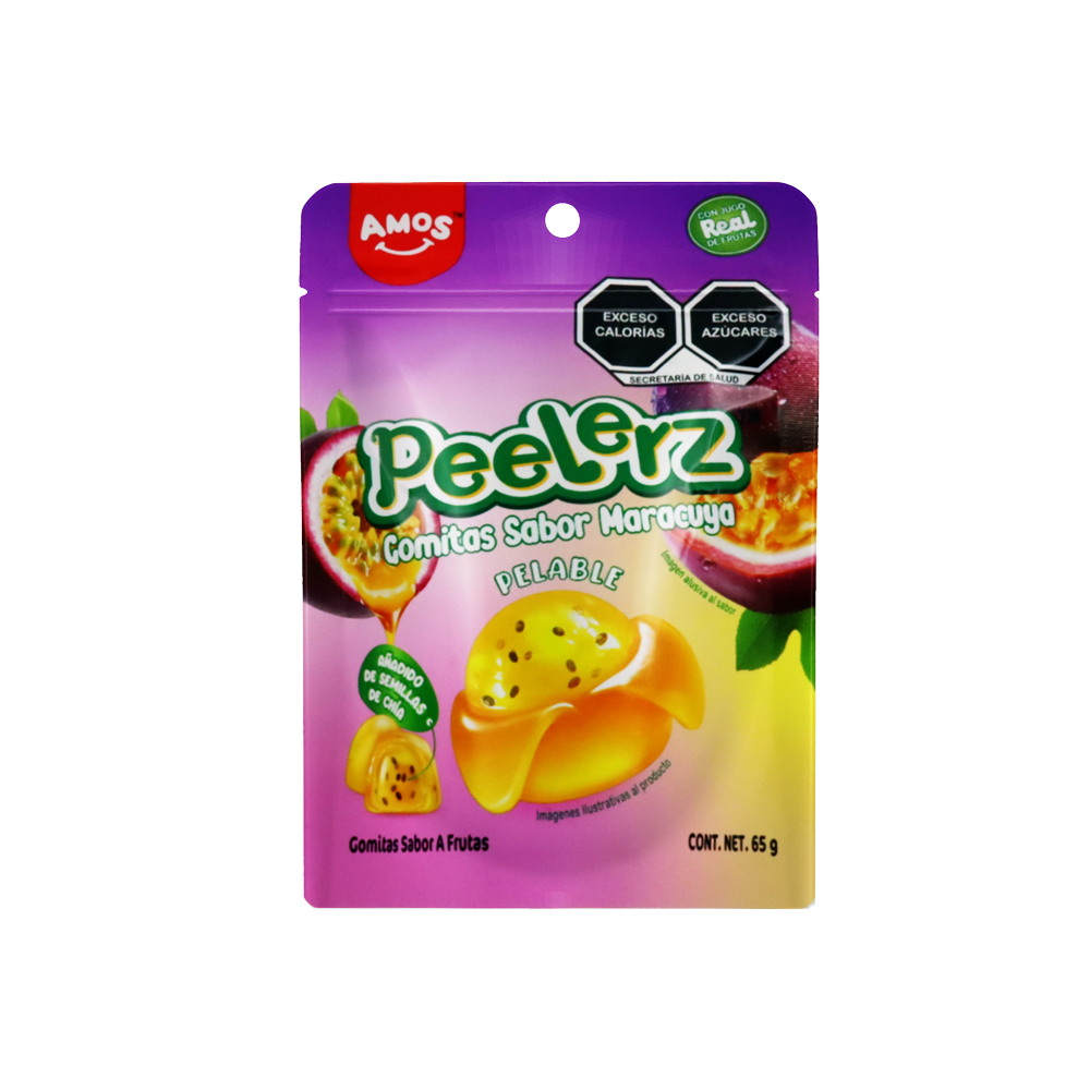 PEELERZ GOMITAS MARACUYA 6/8 PZA