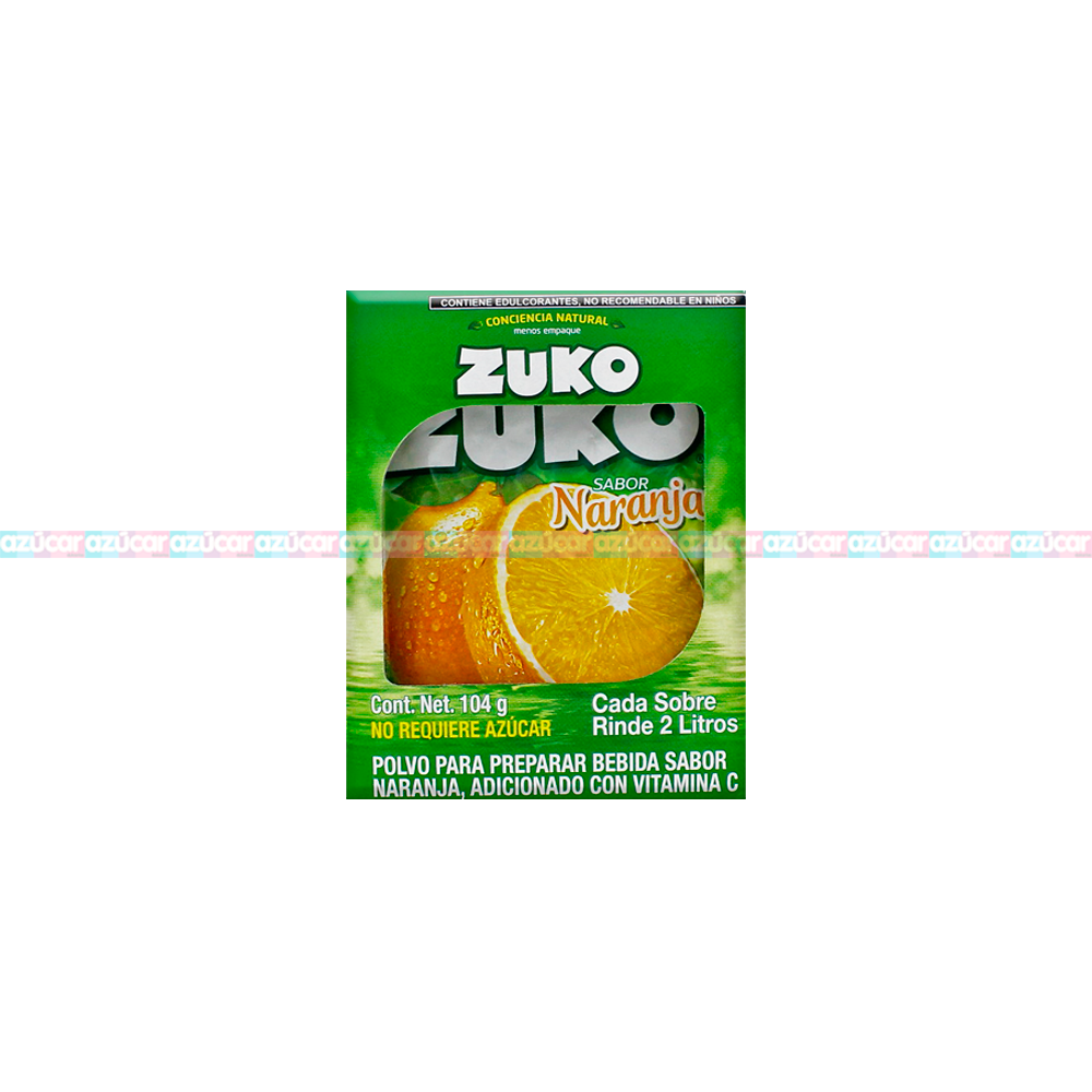 ZUKO NARANJA 12/8