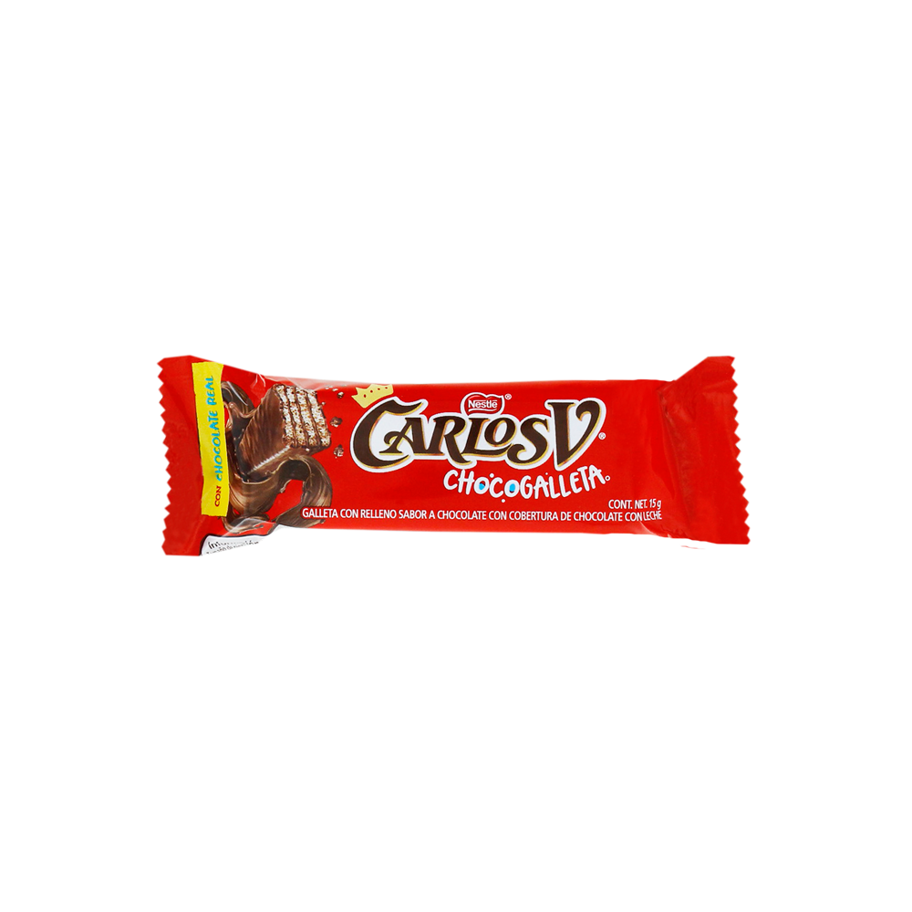 CARLOS V SNACK GALLETA 8/15