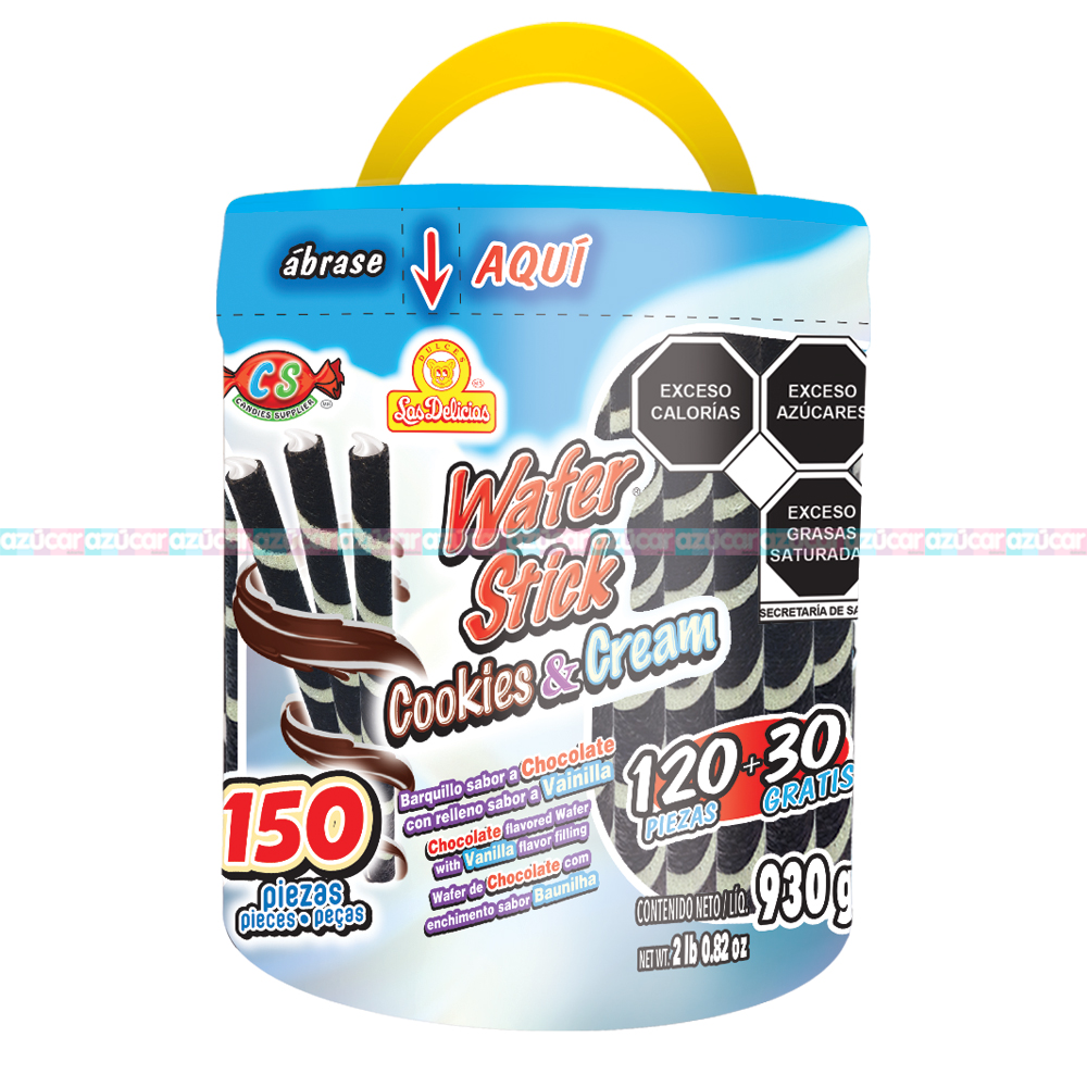 WAFER STICK COOKIES 6/120