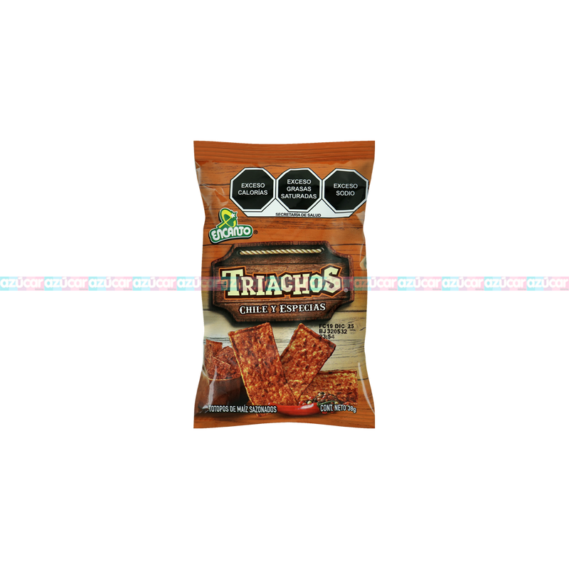 TRIACHOS 38G CHILE Y ESPECIAS C/50