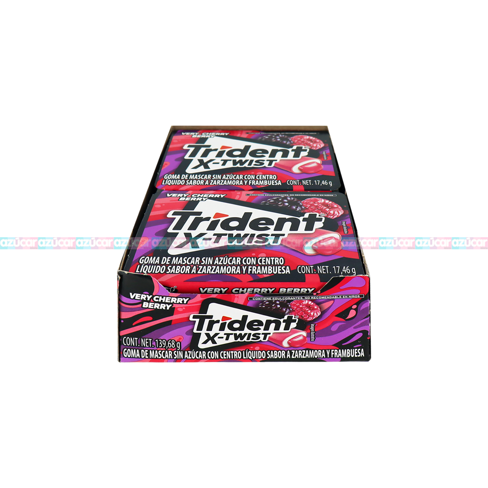 TRIDENT X TWIST RASPBERRY 18/8