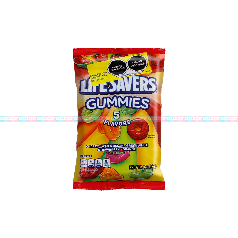 LIFESAVERS 5 FLAVORS 12/198 G