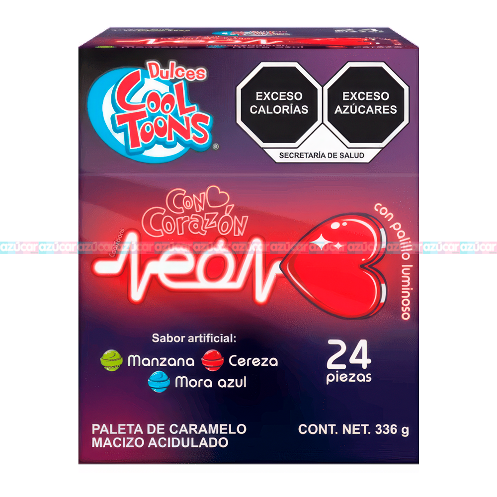 PAL.CORAZON NEON 24/24