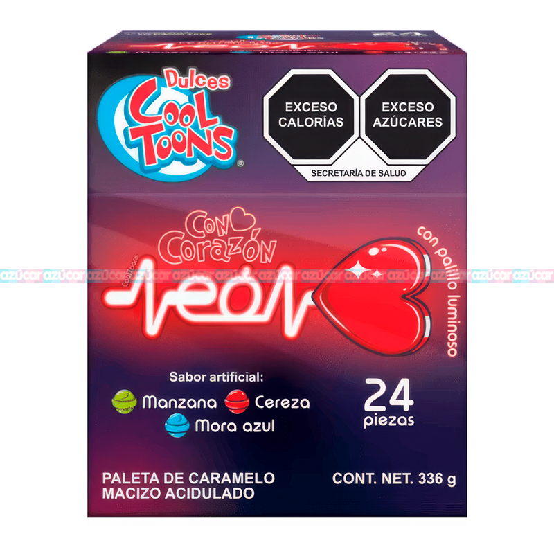 PAL.CORAZON NEON 24/24