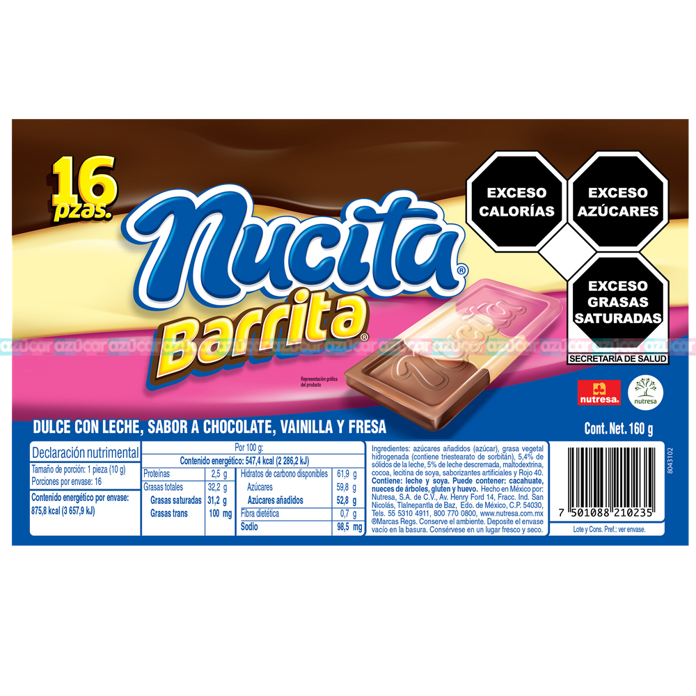 NUCITA BARRITA 24/16