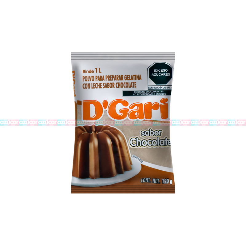GARI CHOCOLATE 50/120 GRS