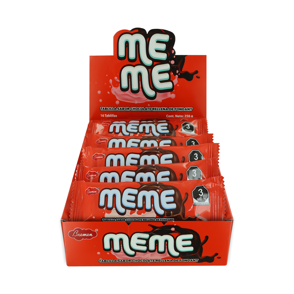 XXXBREMEN TABLILLA MEME 8/16 PZA