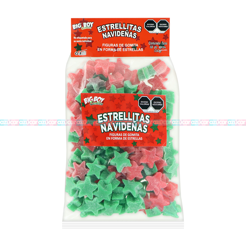GOMITA ESTRELLA DE NAVIDAD 10/750GRS