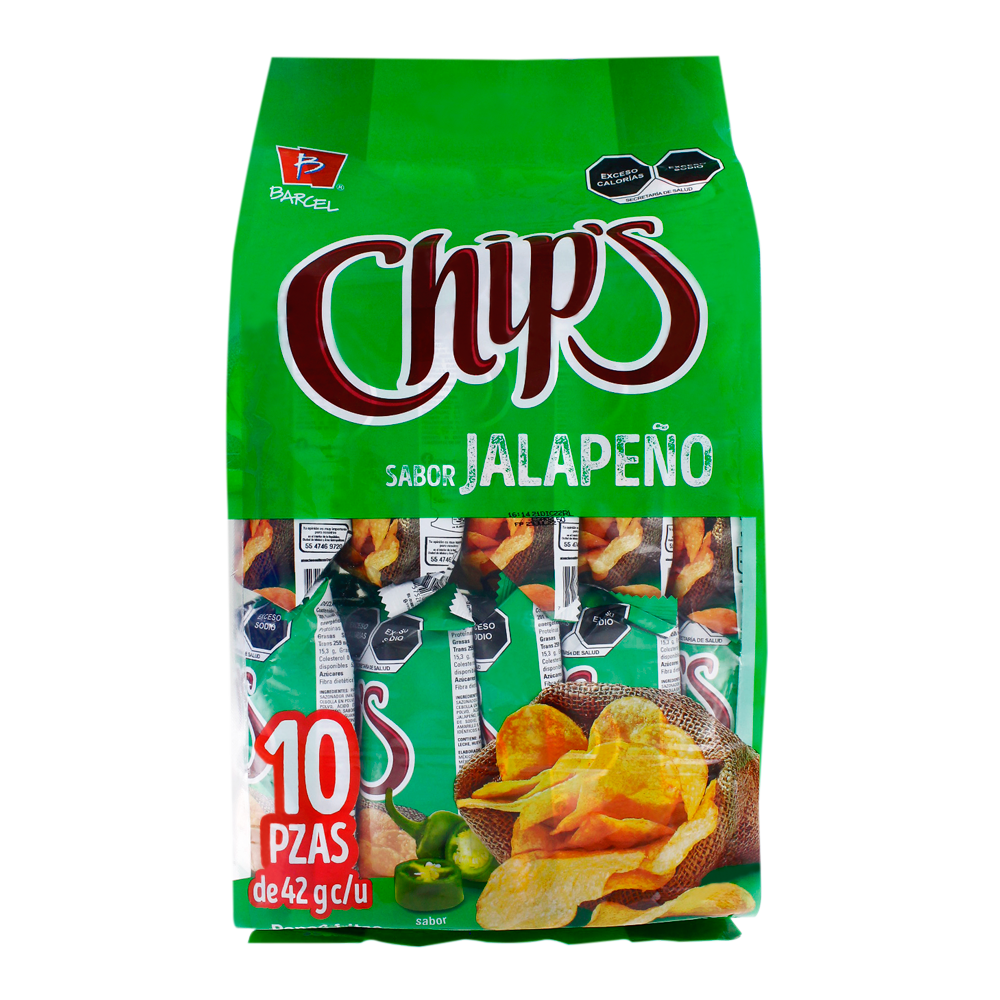 CHIPS JALAPEÑO 4/10