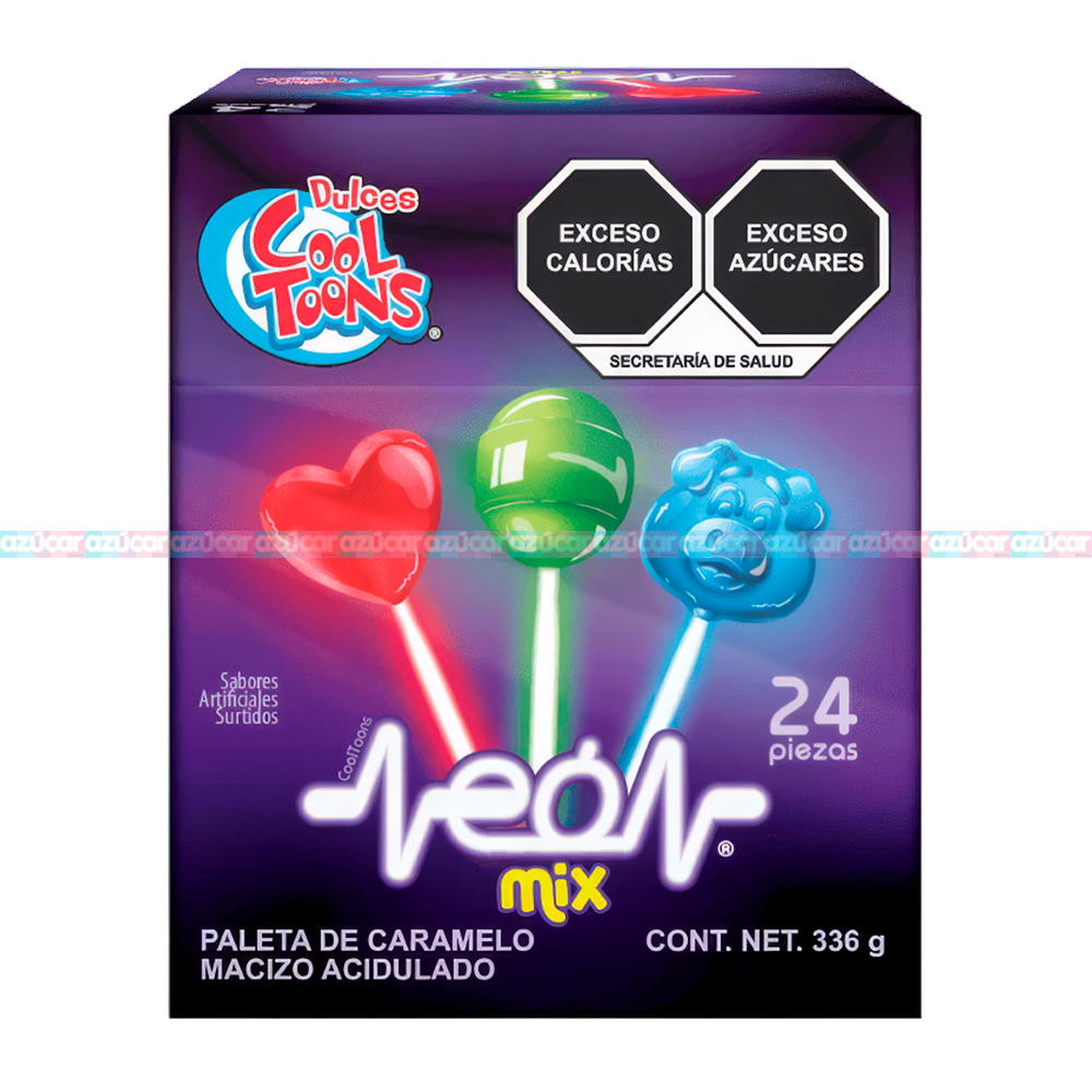 PAL. NEON MIX 24/24PZA