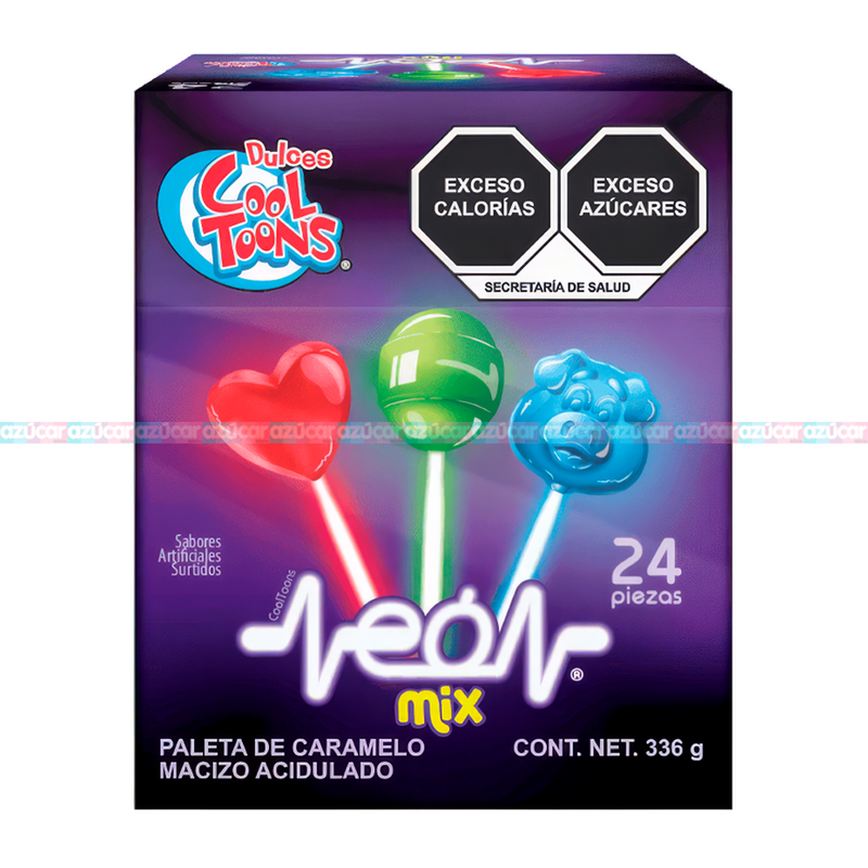PAL. NEON MIX 24/24PZA