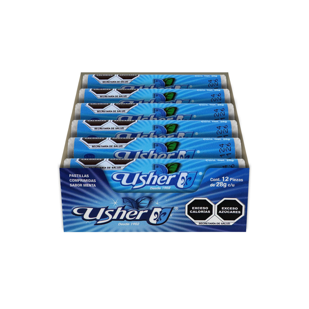 USHER TUBO MENTA 24/12