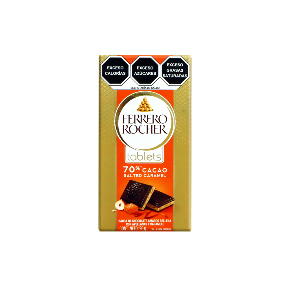 FERRERO TABLETS CARAMELO 16/90GR