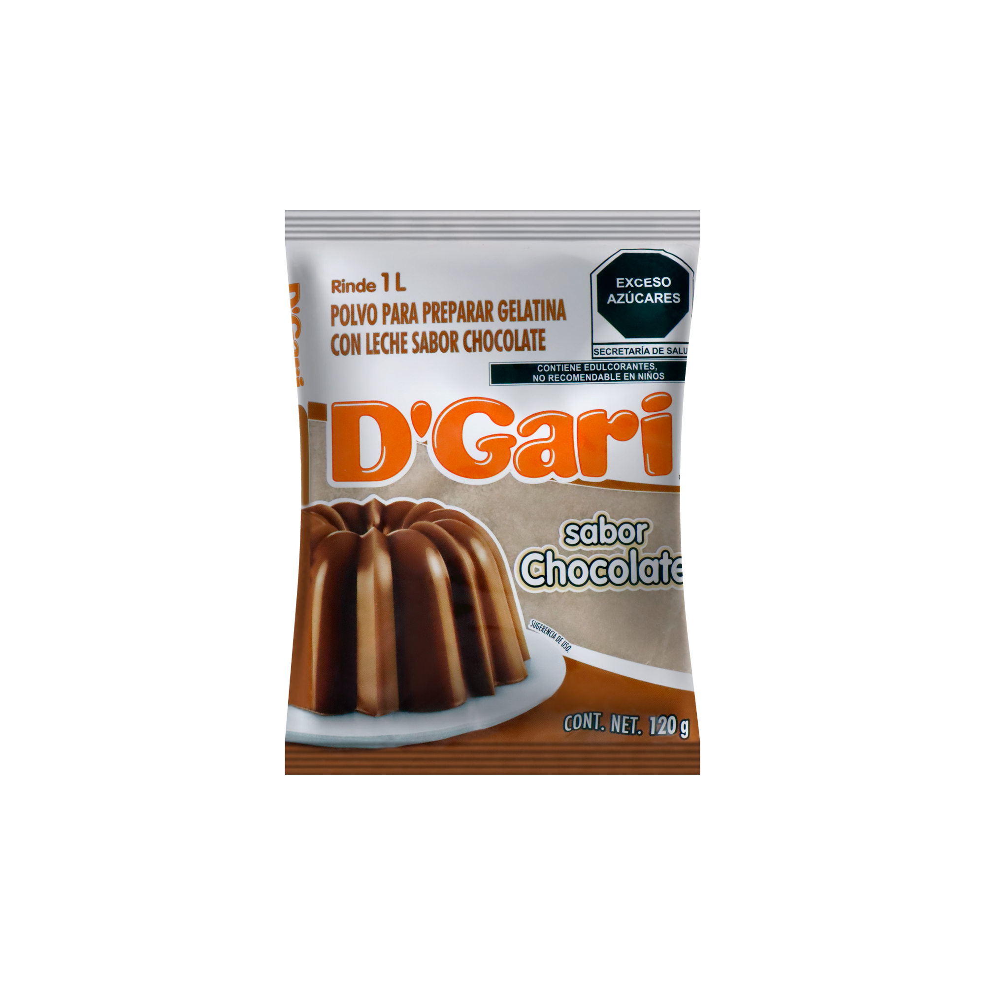 GARI CHOCOLATE 50/120 GRS