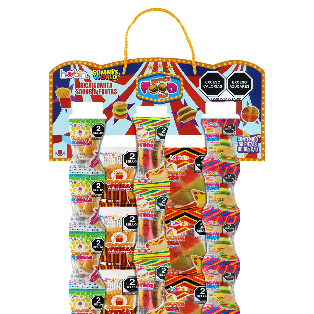 SUPER FOOD MIX TIRA 10/50PZA