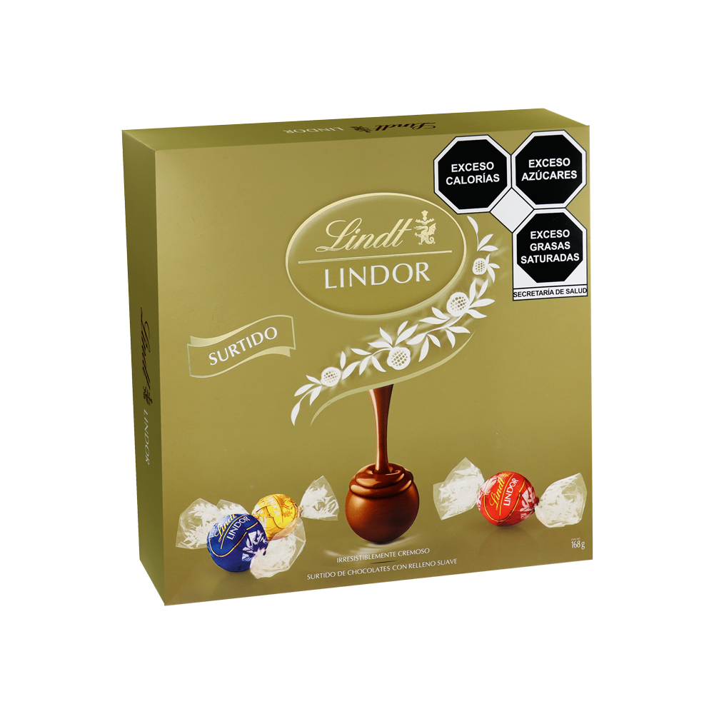 LINDT SURTIDO 12/168 GRS