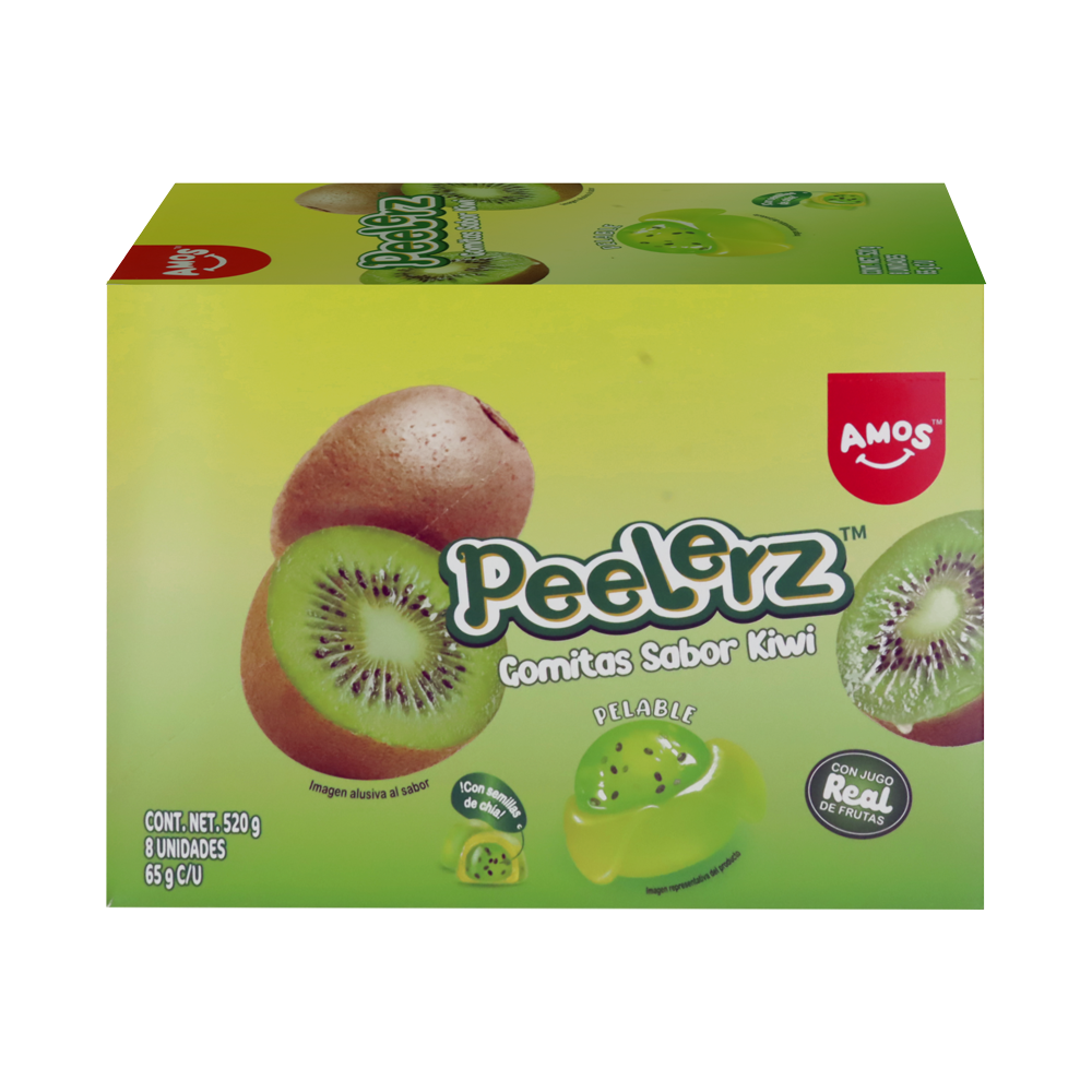 PEELERZ GOMITAS KIWI 6/8 PZA