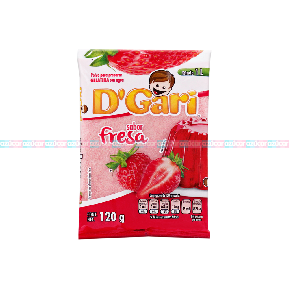 GARI FRESA AGUA 50/120 GRS