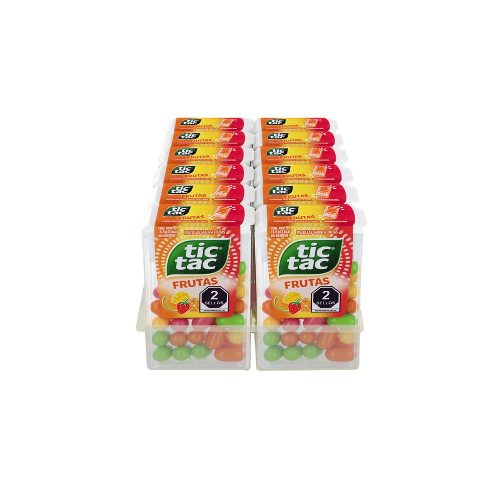 TIC TAC FRUTAS 12/12