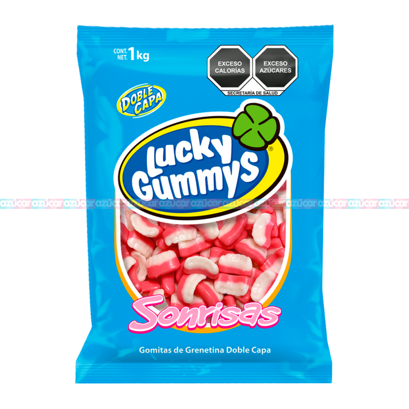 LUCKY GUMMYS SONRISAS 8/1 KG