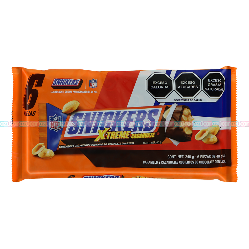 SNICKER XTREME 40G 12/6