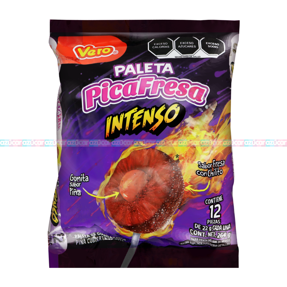 PALETA PICA FRESA INTENSO 6/12PZ