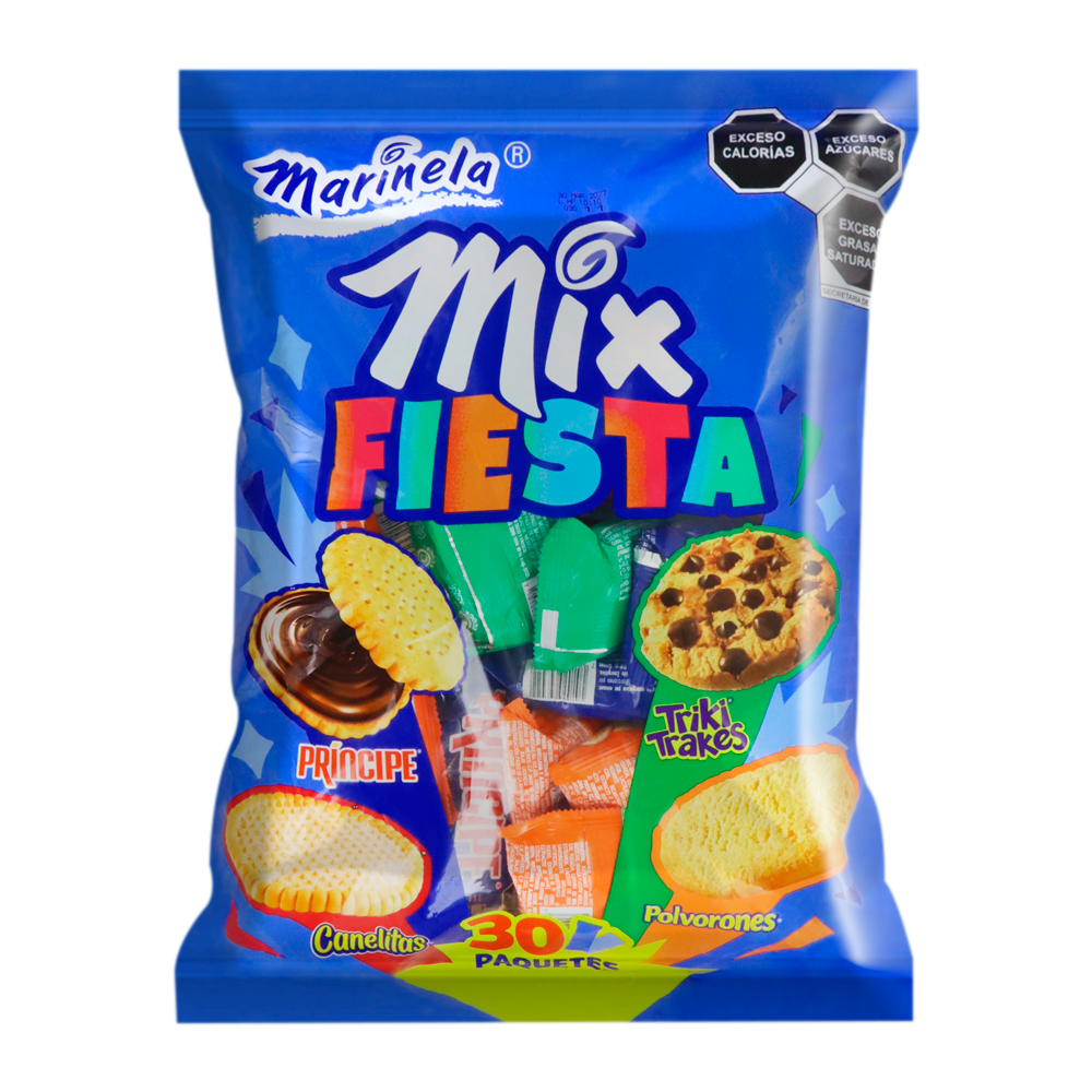 MARINELA MIX FIESTA 4/30PZ