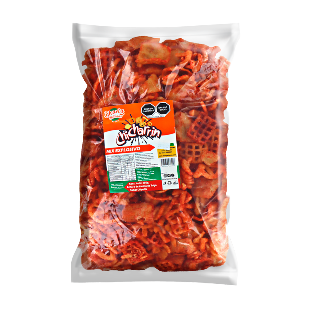 CHARLY CHICHARRIN MIX CHILE 5/450 G