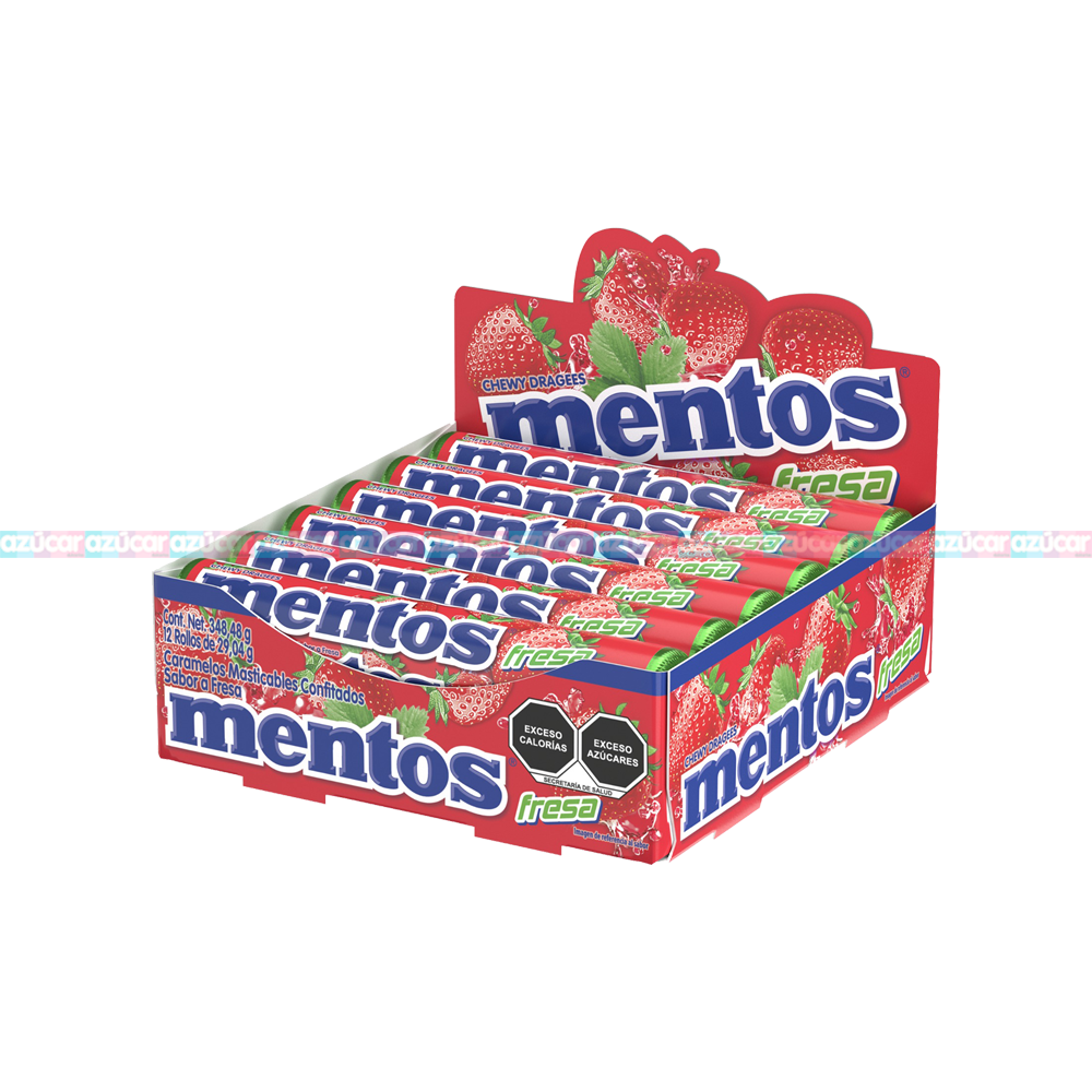 MENTOS FRESA 16/12