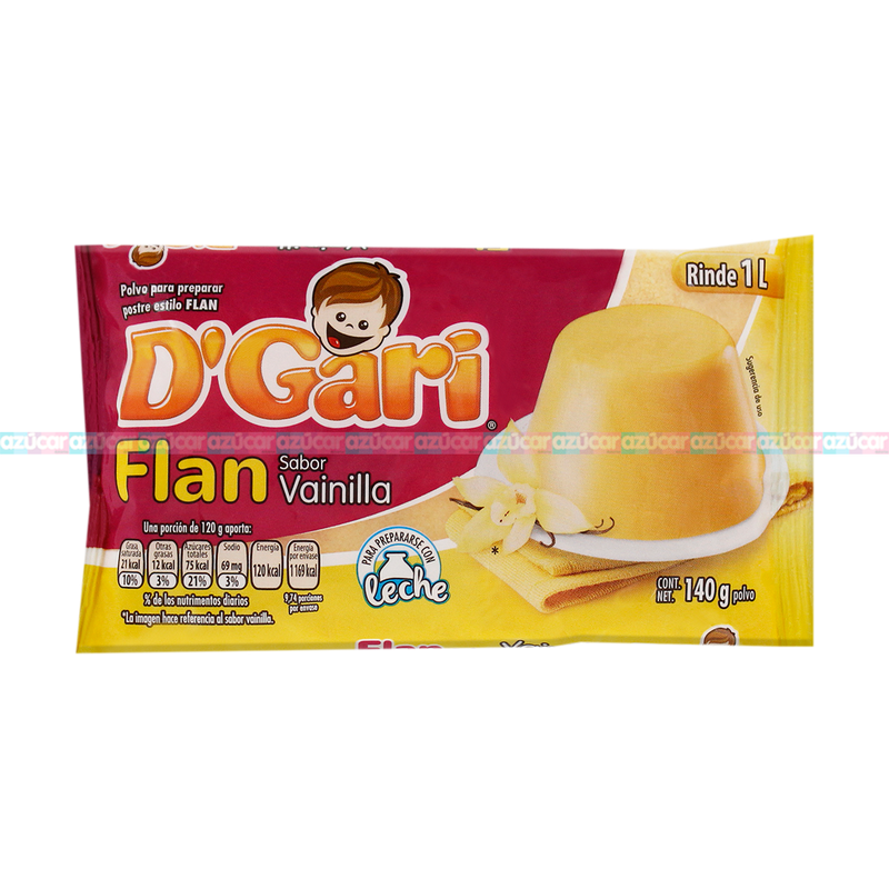 GARI FLAN VAINILLA 50/115 GRS