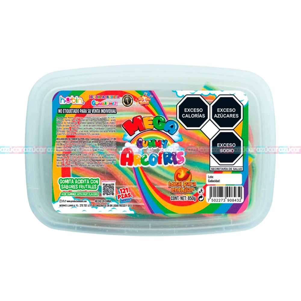 MEGA GUMMY ARCOIRIS 12/850GRS