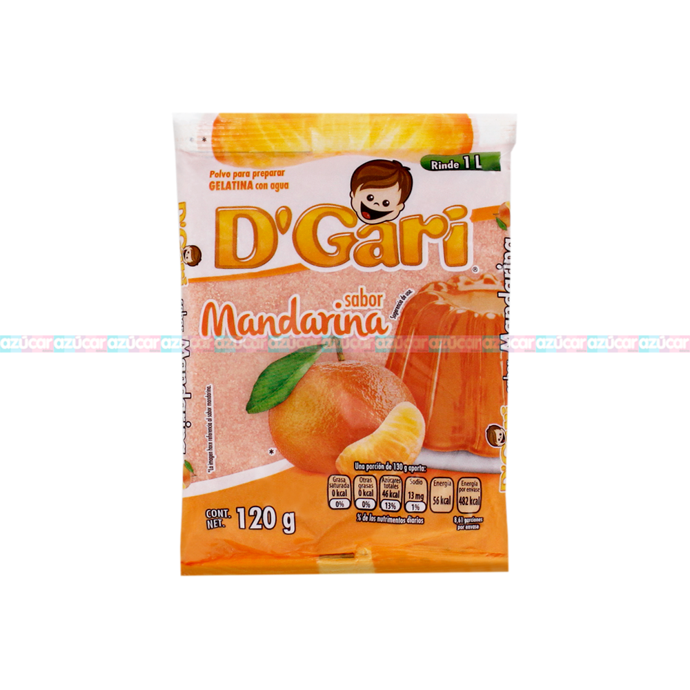 GARI MANDARINA 50/120 GRS