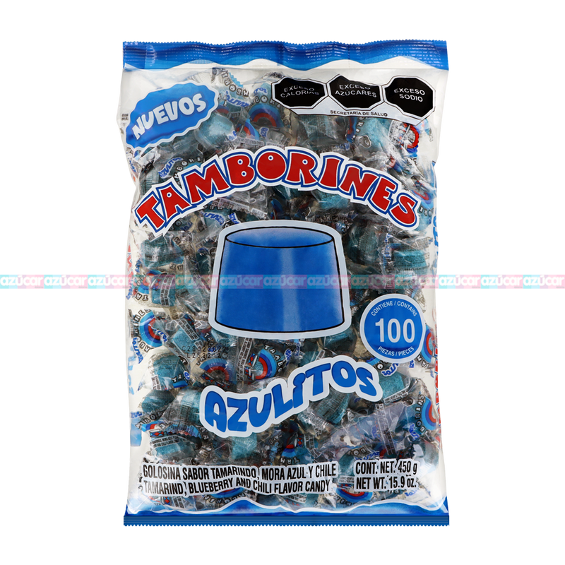 TAMBORIN AZULITOS 20/100