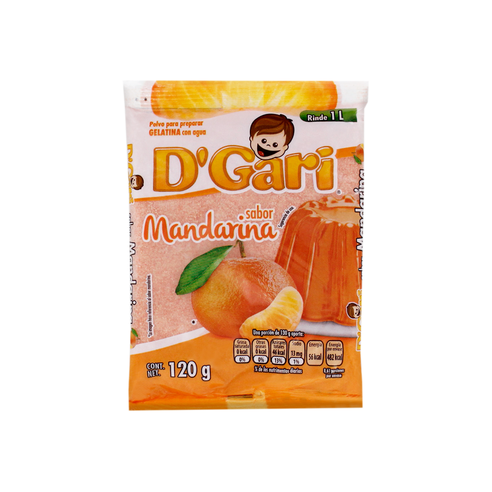 GARI MANDARINA 50/120 GRS