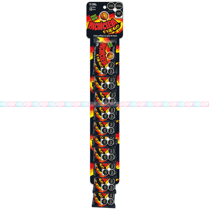 PACHICLETA FUEGO TIRA 20/10