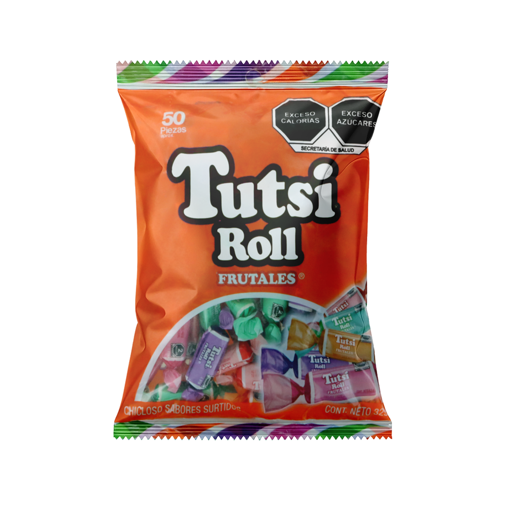 TUTSI ROLL FRUTALES 20/50 PZA