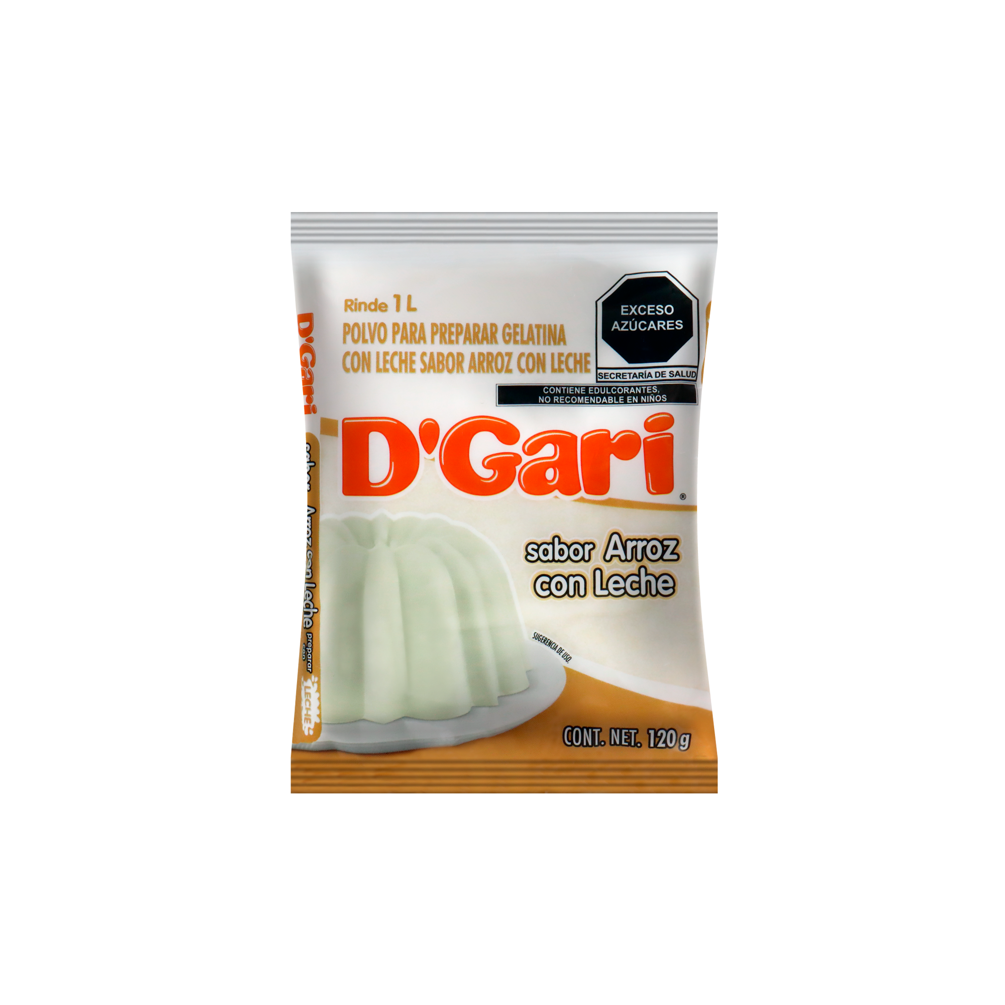 GARI ARROZ C/LECHE 50/120G