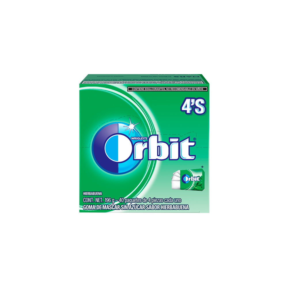 ORBIT MEGA 4 HIERBABUENA 24/40